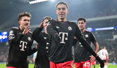 Jamal Musiala krönt sein Startelfcomeback: Harry Kane schießt den FC Bayern zum nächsten Sieg in der Champions League - SPOX.com