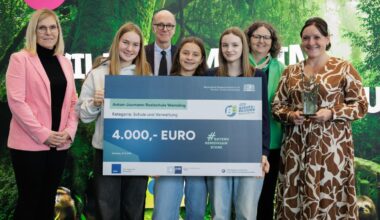 Anton-Jaumann-Realschule beeindruckt mit Berufsmesse in Nürnberg.