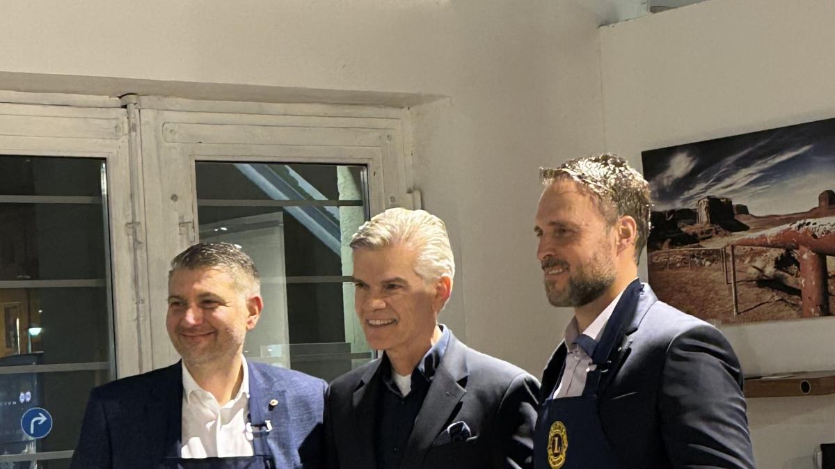 Lions Club Karlsruhe Fidelitas veranstaltet Küchenparty für guten Zweck