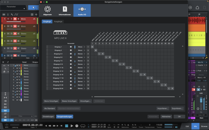 AKAI MPC Live III USB-C-Recording