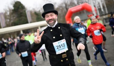Tausende Sportfans bei Silvesterlauf in Hannover