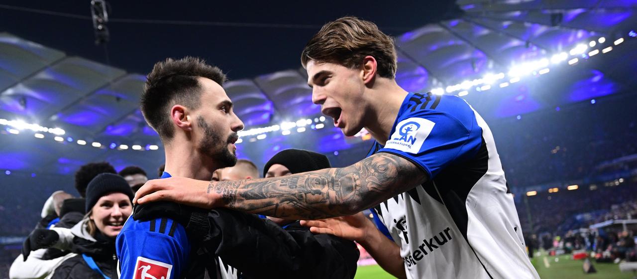 Vuskovic (r.) und Veiera (l.)