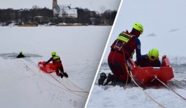 Hier bereitet sich die Chemnitzer Wasserwacht auf den Notfall vor