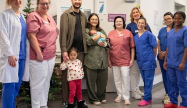 Krankenhaus in Moers: Bethanien begrüßt drei Neujahrsbabys