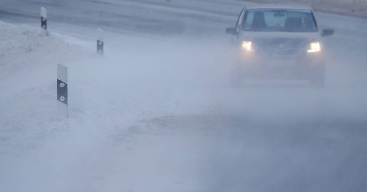 Sturm-tief Elli bringt Schnee und Glätte