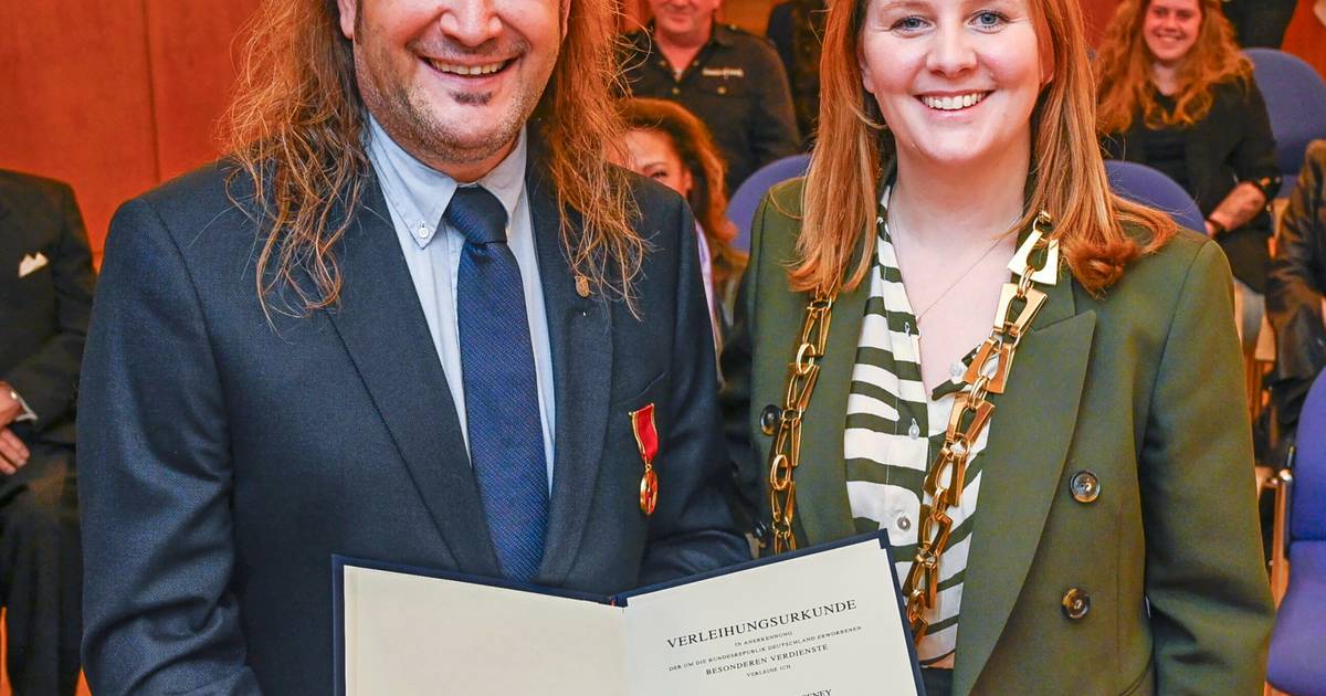 Verdienstmedaille für Stefan Mageney