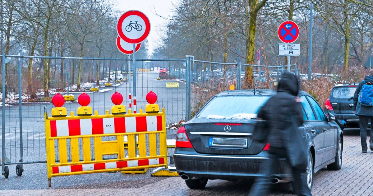 Park and Ride wegen Baustelle teils gesperrt