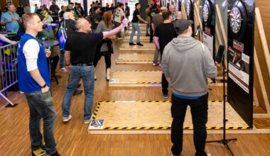 Turnier mit großem Anklang: Keyenberg im Dartsfieber