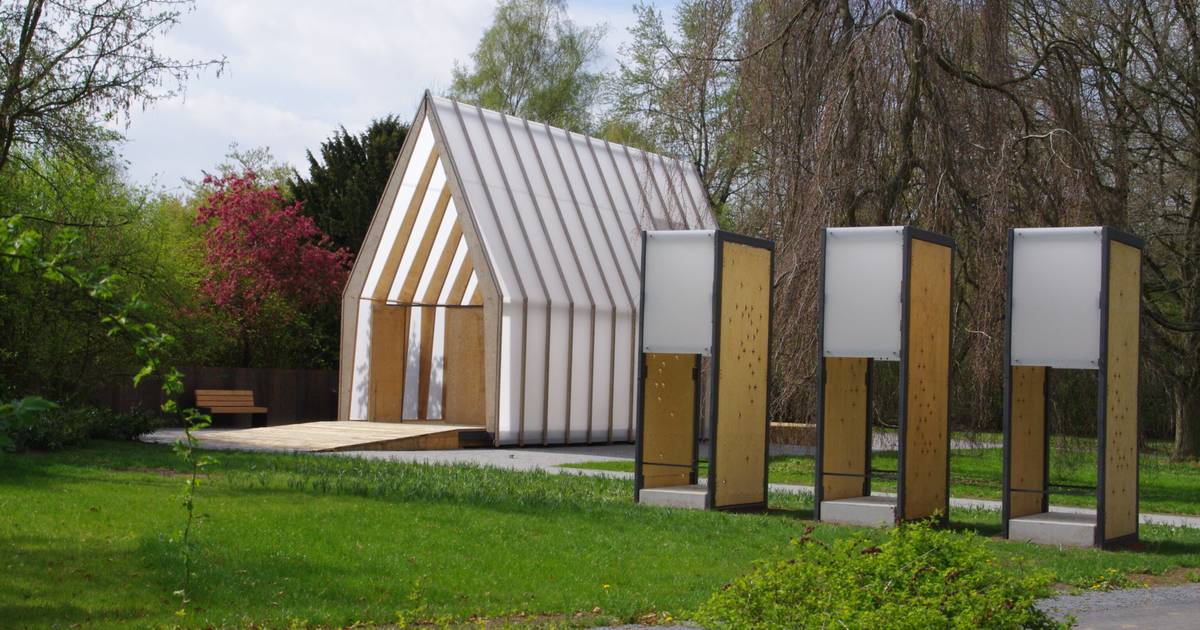 Kunst bei der Laga in Neuss: Kreuz-Skultur wird zum Politikum