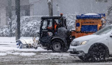 Düsseldorf: Heftiges Schneetreiben– über Schneefrei entscheiden die Schulen