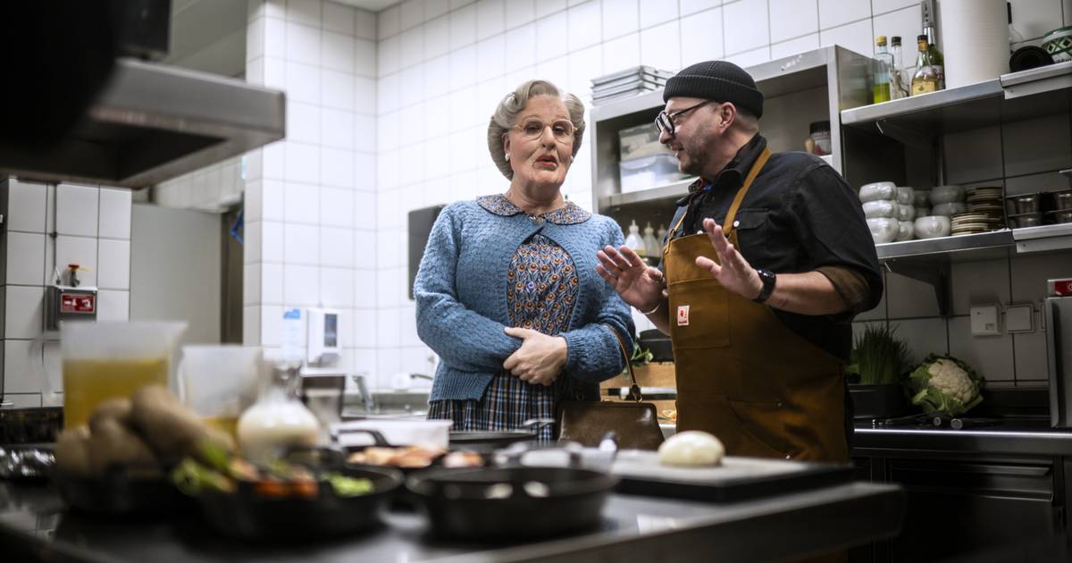 TV-Koch Sebastian Lege hilft Mrs. Doubtfire