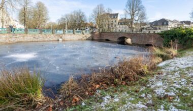 Winter-Wetter in Bonn - Warnung vor zugefrorenen Seen
