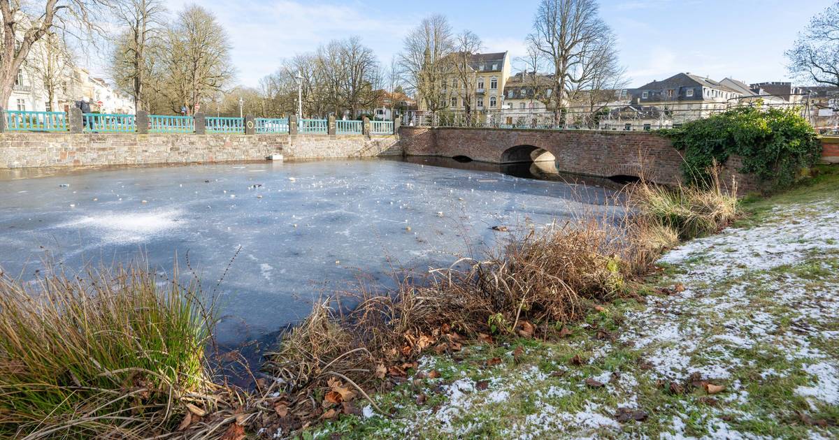 Winter-Wetter in Bonn - Warnung vor zugefrorenen Seen