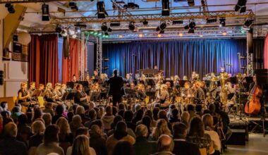 Symphonisches Blasorchester begeisterte bei Neujahrskonzerten