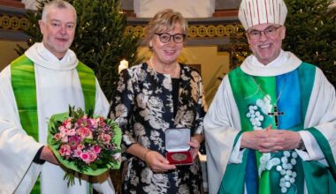 Conny Graßhoff wurde die Paulus-Plakette vom Bistum Münster verliehen