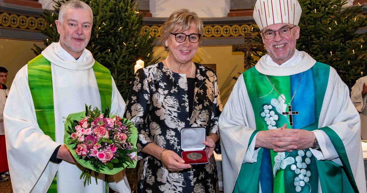 Conny Graßhoff wurde die Paulus-Plakette vom Bistum Münster verliehen