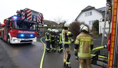 Feuerwehr Königswinter: Elektrogerät löst Keller-Brand aus