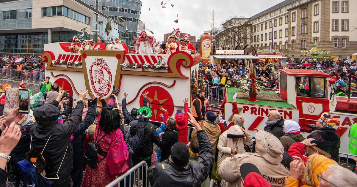 Das ist die Strecke für den Rosenmontagszug