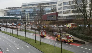 Wuppertaler B7 aufgrund eines Rettungseinsatzes teilweise gesperrt