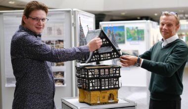 Partick Kosog begeistert mit Alsfelder Rathaus