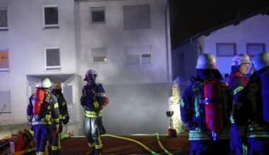 Tiefgarage brennt in Bonn-Endenich - mehr als 50 Menschen evakuiert