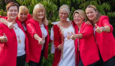 Eine fesche Prinzessin im Karneval