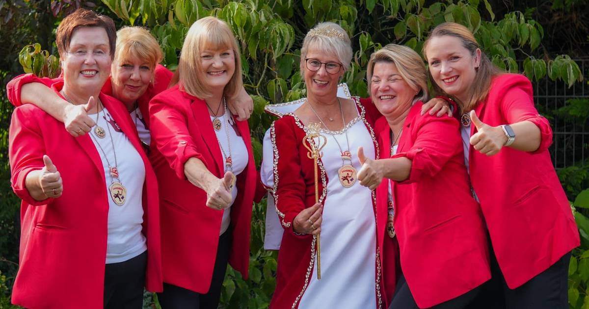 Eine fesche Prinzessin im Karneval