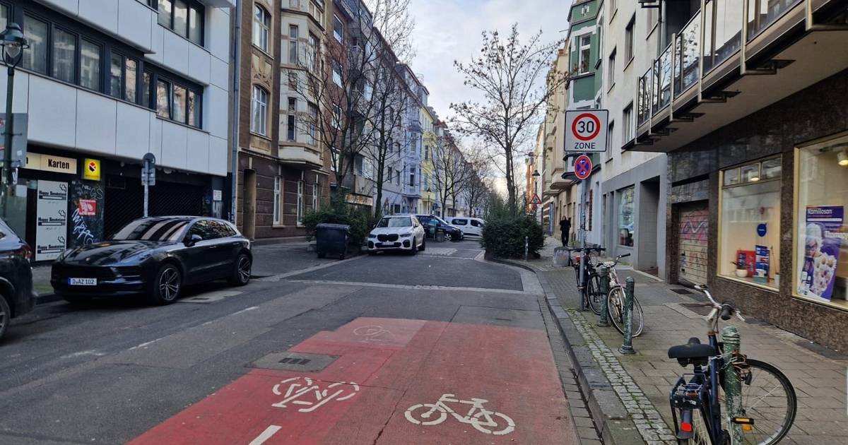 Neue Fahrradstraße von Friedrichstadt bis Unterbilk
