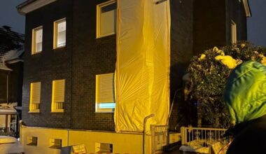THW sichert nicht mehr standsicheres Haus in Ronsdorf