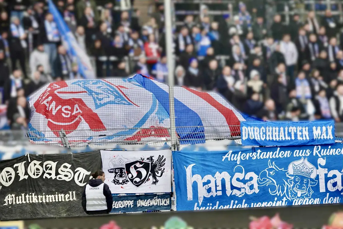 Hansa-Fans in Mannheim