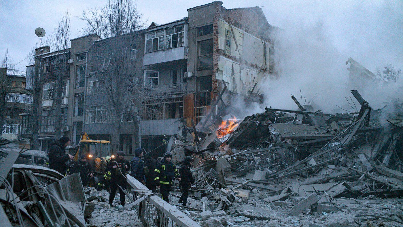 Selenskyj meldet 2000 russische Luftangriffe auf die Ukraine