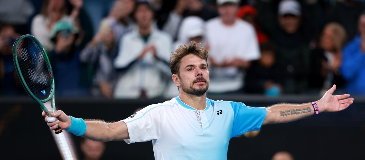 Stan Wawrinka bei seinem Zweitrunden-Match | Imago Images Stan Wawrinka bei seinem Zweitrunden-Match