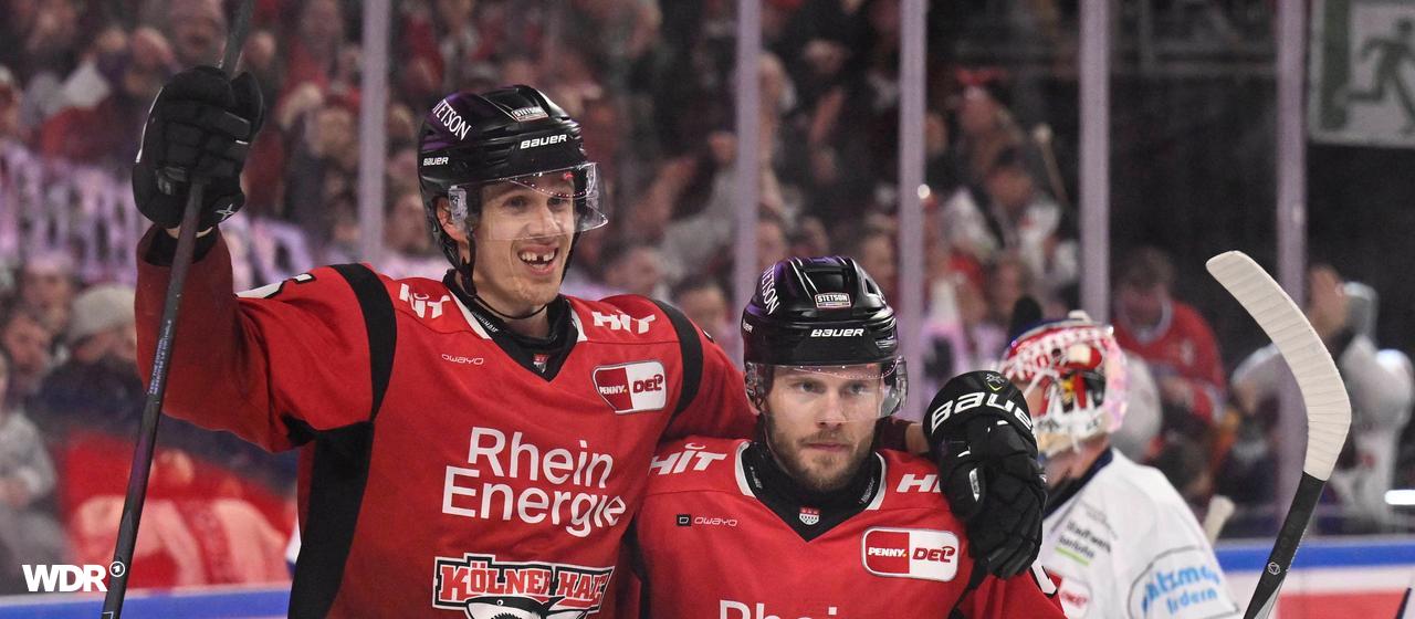 Kölns Parker Tuomie (r.) und Louis-Marc Aubry bejubeln Treffer zum 3:1 | Imago/osnapix/Duckwitz Kölns Parker Tuomie (r.) und Louis-Marc Aubry bejubeln Treffer zum 3:1