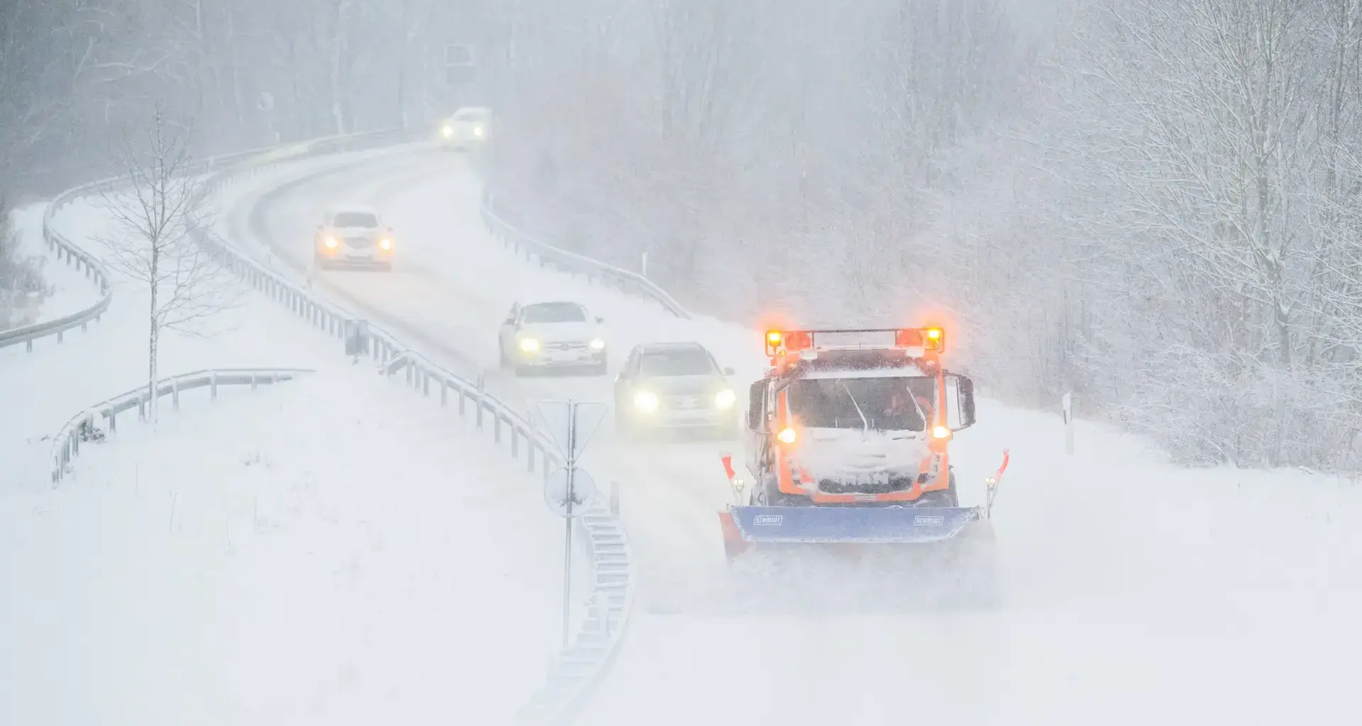 Schnee und Glätte: Streumittel in MV werden teilweise knapp