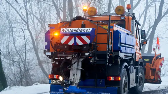 Winterdienst im Landkreis Holzminden.