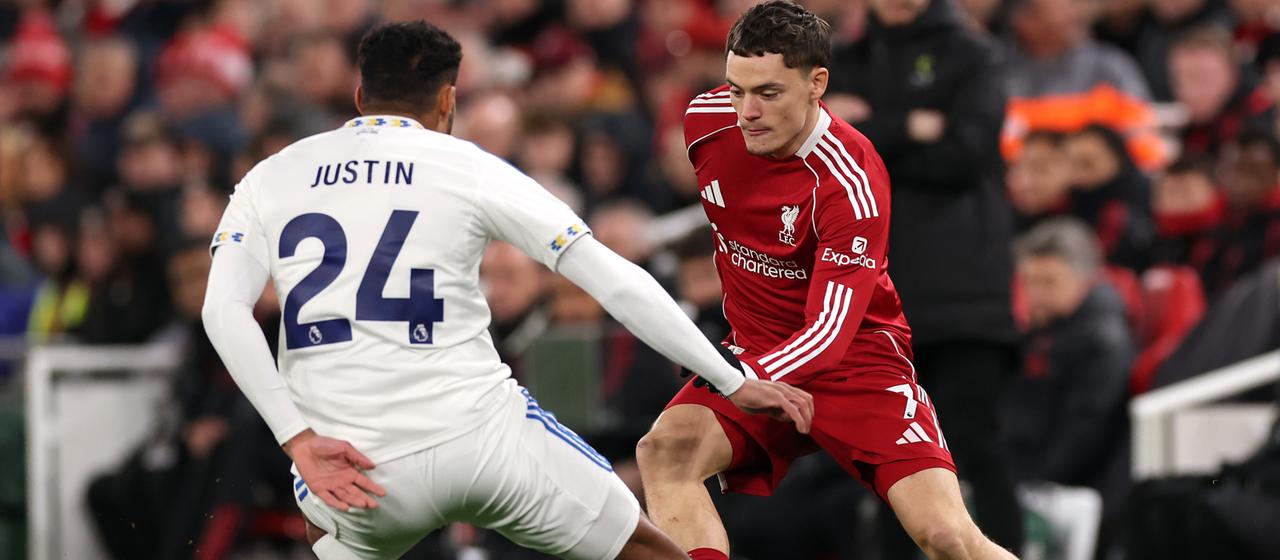 Florian Wirtz gegen Leeds Justin