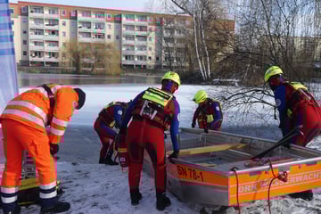 Chemnitz: Bibber-Kälte in Chemnitz: So gefährlich sind zugefrorene Gewässer dennoch