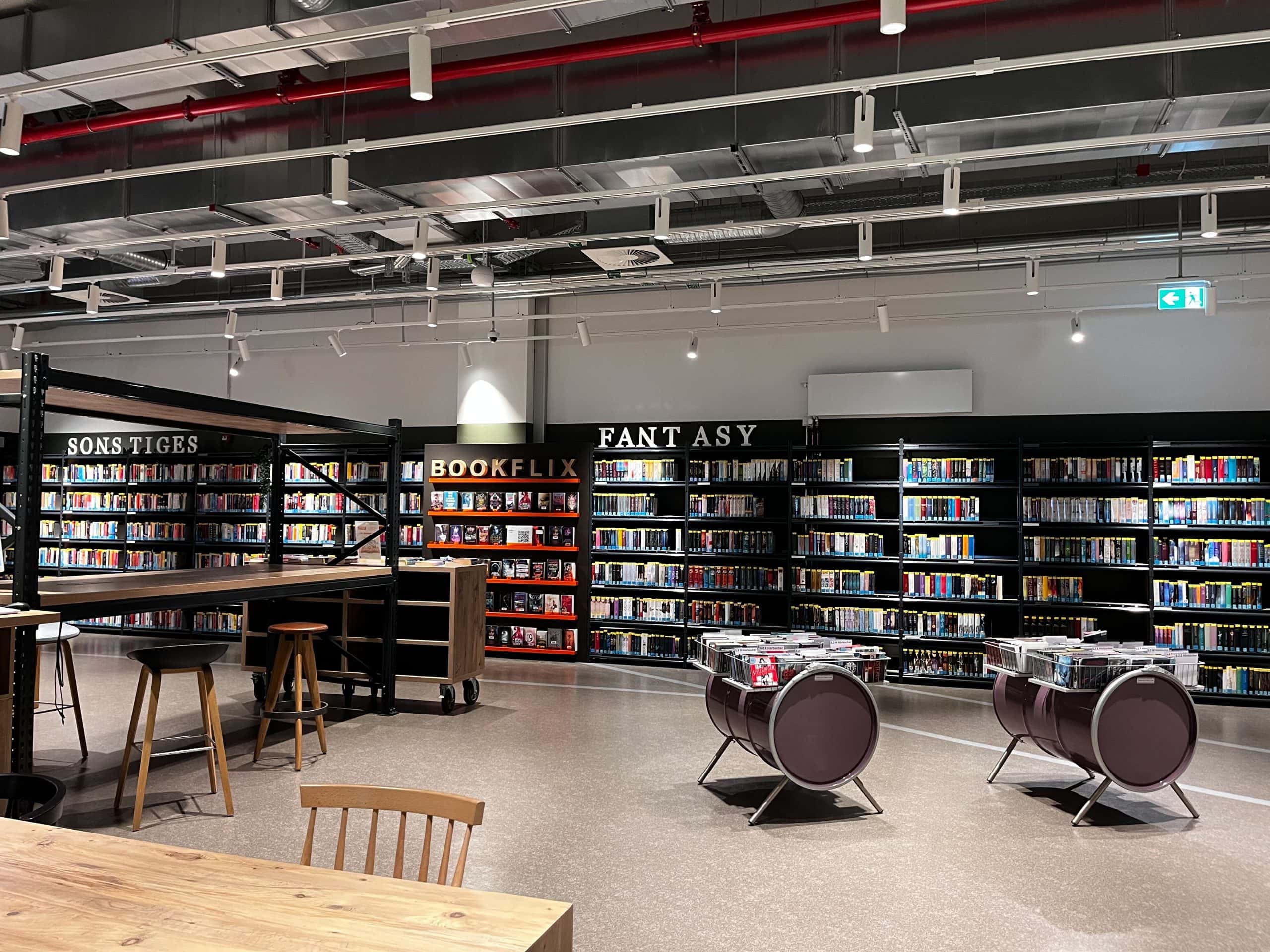 Zentralbibliothek in Düsseldorf Bücher Fantasy