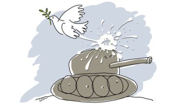 Radeburg: Heinrich-Zille-Karikaturenpreis geht an Anti-Kriegs-Zeichnung