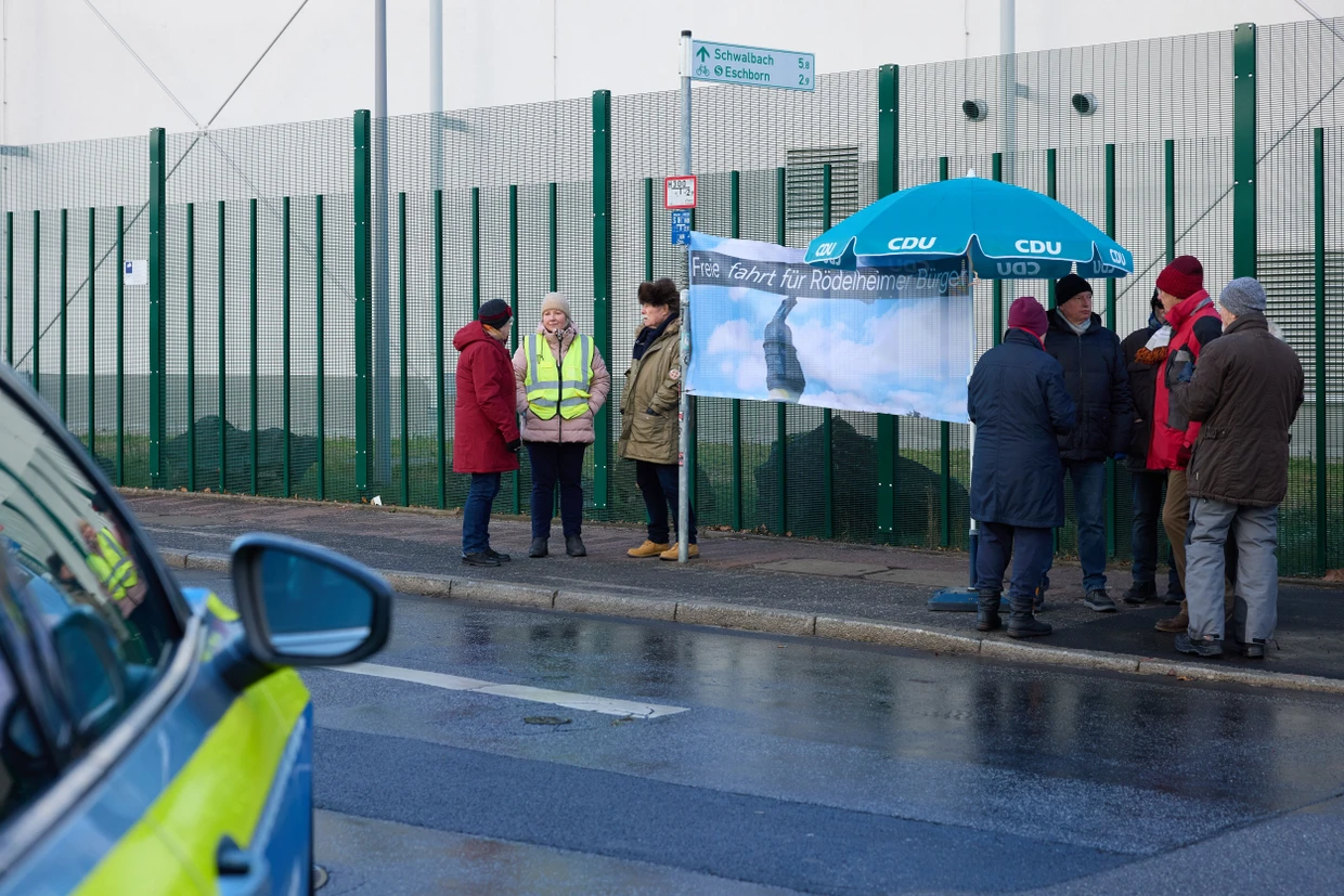 Zum Jahresbeginn hatte sich ein Gegenprotest von Anwohnern formiert.