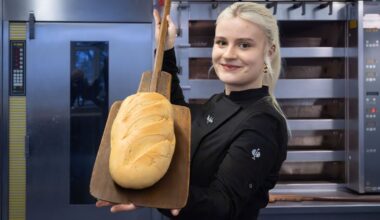 Die angehende Bäckermeisterin Lilly Jahn trainiert für die Weltmeisterschaften im März 2026 in Taiwan. Foto: Soeren Stache/dpa