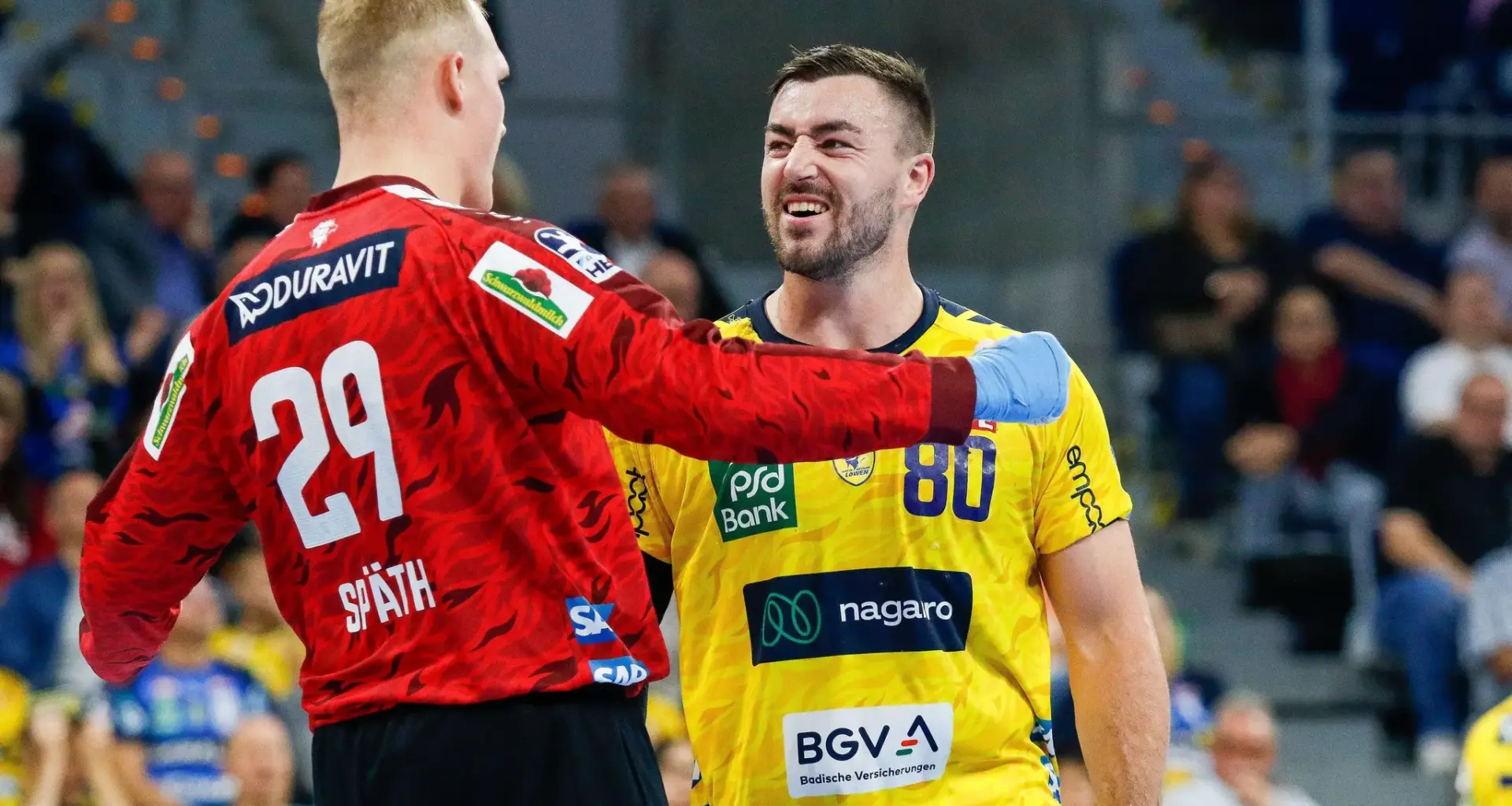 Rhein-Neckar Löwen: Am Ende ist es für Jannik Kohlbacher und David Späth EM-Silber – Niederlage und Sieg beim Test in Coburg