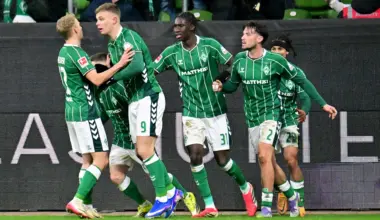 Rettung in letzter Minute: Werder Bremen punktet gegen Gladbach