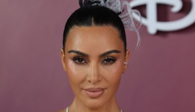 Kim Kardashian auf dem roten Teppich 2025