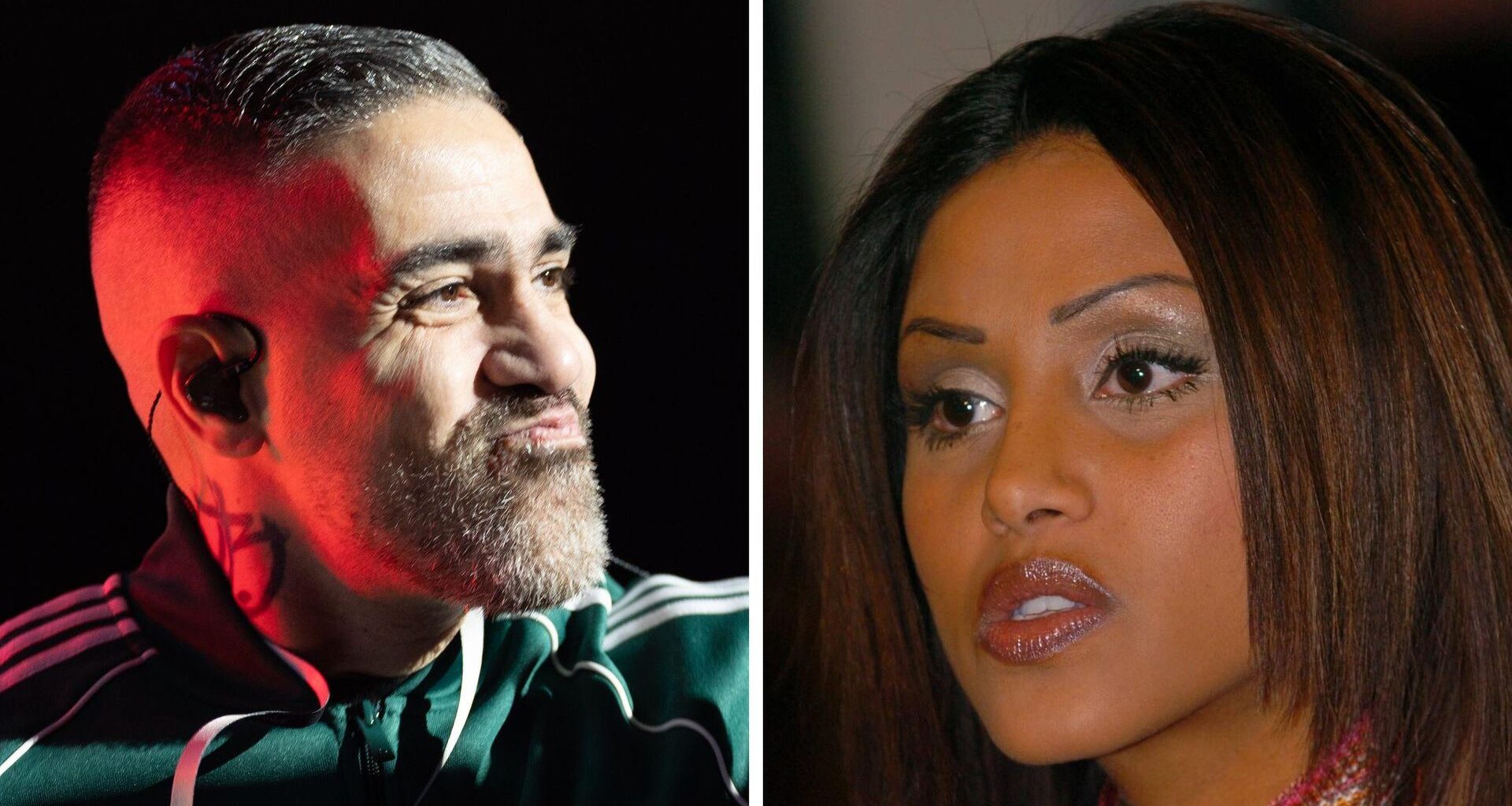 Collage: Bushido und Sabrina Setlur