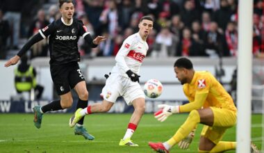 Bundesliga, 20. Spieltag – Sonntag: : Stuttgart siegt durch späten Treffer gegen Freiburg