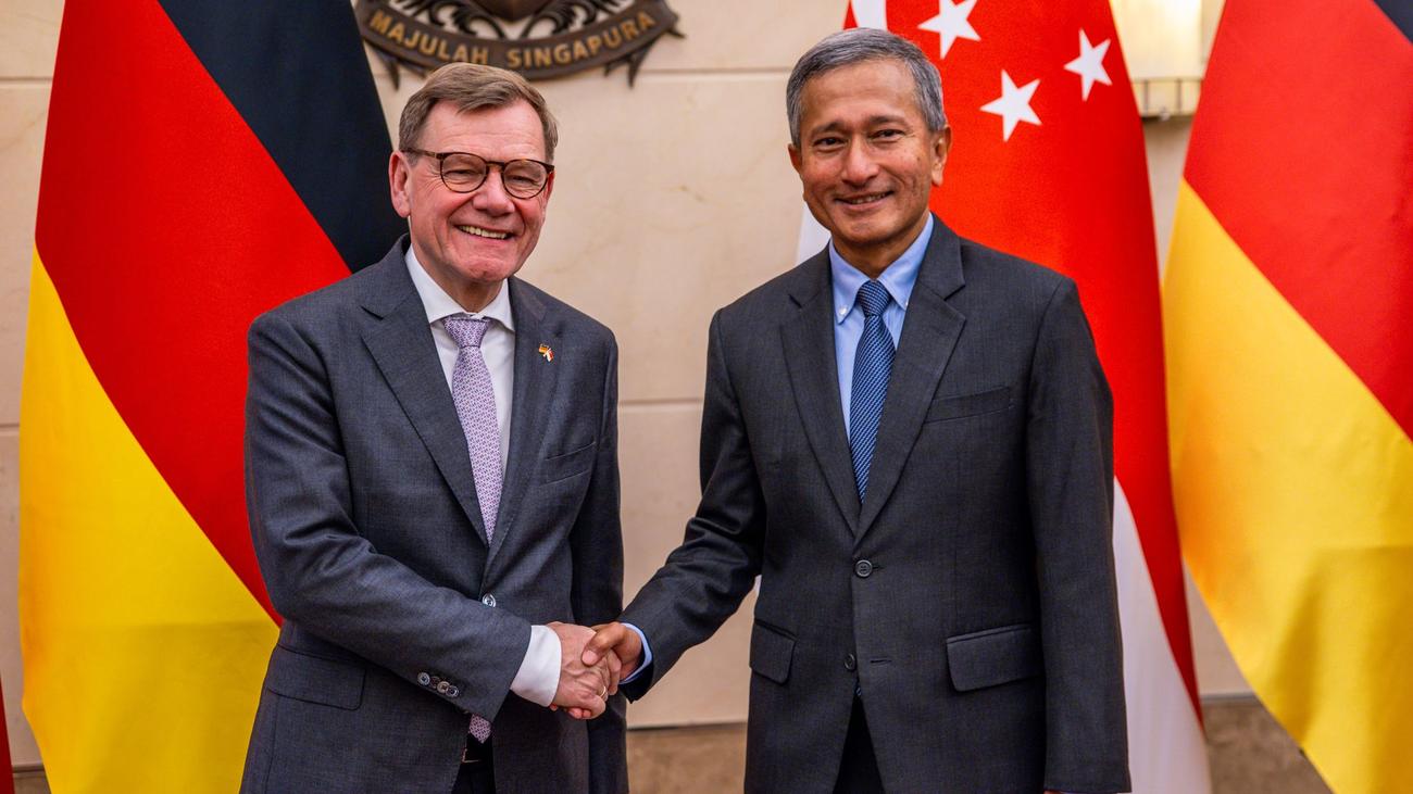 Veränderte Weltordnung: Deutschland und Singapur wollen Partnerschaft vertiefen