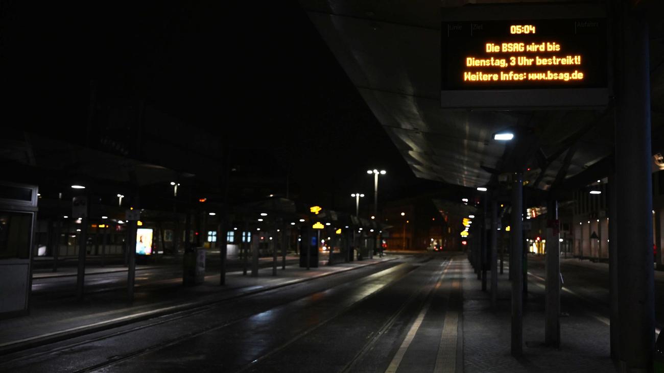 Tarifkonflikt: Warnstreik bremst Nahverkehr in Bremen – Niedersachsen fährt