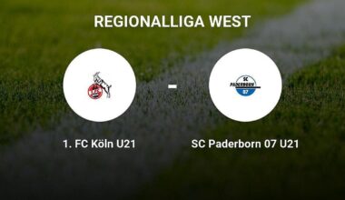 1. FC Köln U21 verbucht knappen Erfolg gegen SC Paderborn 07 U21