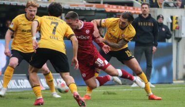 Liveticker: Arminia Bielefeld strauchelt in der ersten Halbzeit gegen Dresden